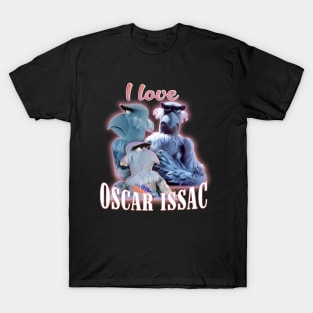 I Love Oscar Issac Collage T-Shirt